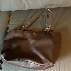 Brown Tory Burch tote